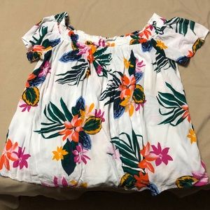 Off the shoulder top